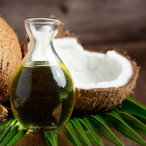 ilustrasi minyak kelapa