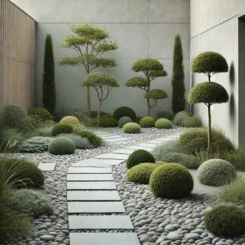 Desain Taman Minimalis Ala Rumah Eropa