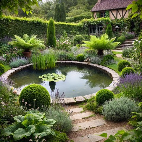 Desain Taman Minimalis Ala Rumah Eropa