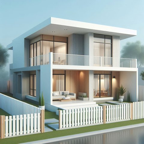 Desain Pagar Kayu Minimalis