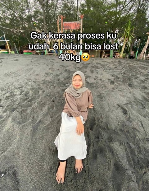 Turun 40 Kg dalam 6 Bulan, Aksi Wanita Sukses Lakukan Diet Ini Curi Perhatian