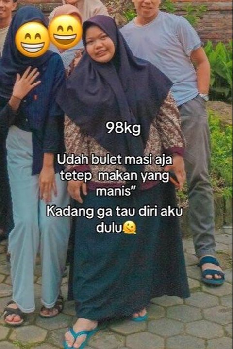 Turun 40 Kg dalam 6 Bulan, Aksi Wanita Sukses Lakukan Diet Ini Curi Perhatian