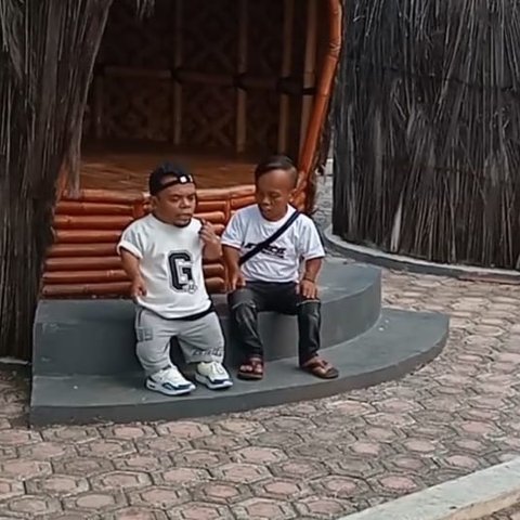 Momen Keseruan Ucok Baba ketemu dengan Acil Content Creator di Taman Anggur Kukulu Subang