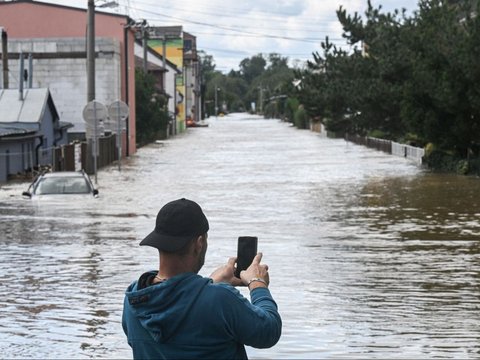 FOTO: Badai Boris Sapu Eropa Tengah dan Timur, Ciptakan Banjir Besar hingga Merendam 6 Negara dan Korban Tewas