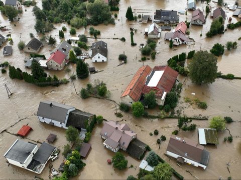 FOTO: Badai Boris Sapu Eropa Tengah dan Timur, Ciptakan Banjir Besar hingga Merendam 6 Negara dan Korban Tewas