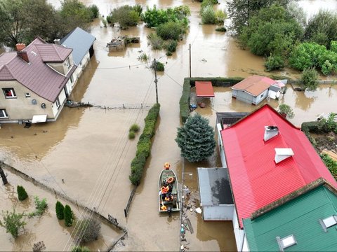 FOTO: Badai Boris Sapu Eropa Tengah dan Timur, Ciptakan Banjir Besar hingga Merendam 6 Negara dan Korban Tewas