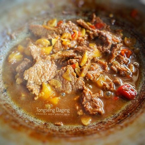 Tongseng Dagi Sapi Nanas