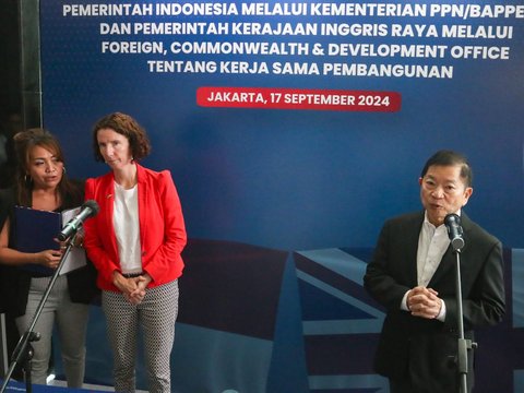 FOTO: RI-Inggris Sepakati Kerjasama Pembangunan Berkelanjutan dan Ekonomi Hijau