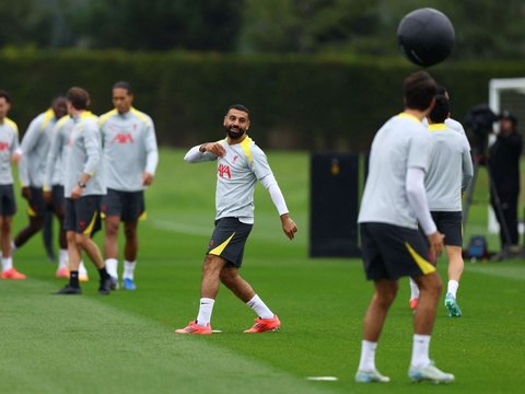 FOTO: Melihat Persiapan Liverpool Geber Latihan Jelang Melawan AC Milan di Liga Champions 2024/2025