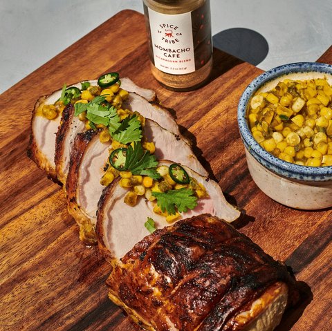 Ilustrasi Makan Daging