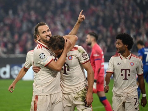 FOTO: Ngamuk! Bayern Munchen Hancurkan Dinamo Zagreb dengan 9 Gol di Liga Champions