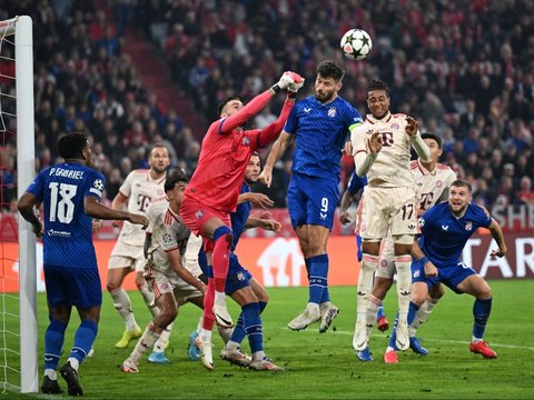 FOTO: Ngamuk! Bayern Munchen Hancurkan Dinamo Zagreb dengan 9 Gol di Liga Champions