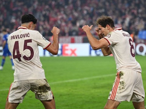 FOTO: Ngamuk! Bayern Munchen Hancurkan Dinamo Zagreb dengan 9 Gol di Liga Champions