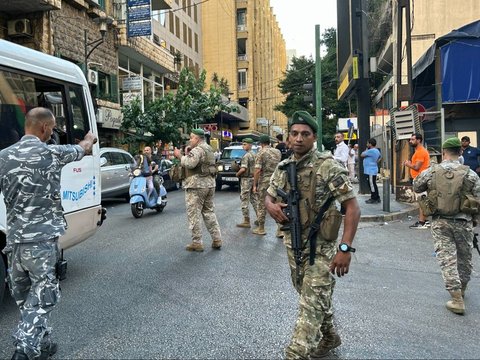 FOTO: Mencekamnya Ledakan Massal Guncang Ibu Kota Lebanon, Diduga Didalangi Mossad Israel