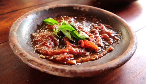 Sambal terasi. (Shutterstock/Kristina Ismulyani)