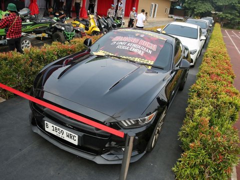 FOTO: Penampakan Aset Bos Narkoba Kelas Kakap HS Senilai Rp221 Miliar, Dari Mustang, Rubicon, ATV hingga Jet Ski