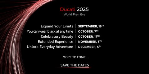 Jadwal Peluncuran Dunia Ducati 2025.