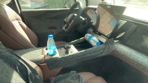 Foto mata-mata interior BYD Xia.