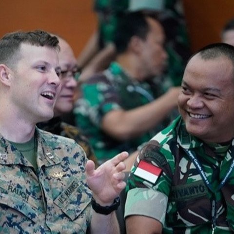 <p>Super Garuda Shield merupakan latihan tahunan antara militer Indonesia dan AS yang dipimpin oleh Indonesia. Foto ini menampilkan Super Garuda Shield 2023. (Dok.&nbsp;Sersan Mayor Andrew Jackson via Kedubes AS)</p>
