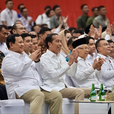 Prabowo Puji Jokowi di Rapimnas Partai Gerindra 2024