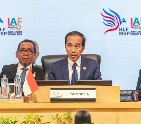 FOTO: Presiden Jokowi Pimpin HLF MSP & IAF ke-2 Joint Leaders Session 2024 di Bali, Prabowo Hadir Ikut Foto Bareng dengan Pemimpin Delegasi