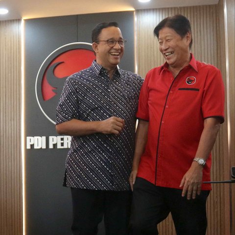 Anies Baswedan sambangi kantor DPD PDIP