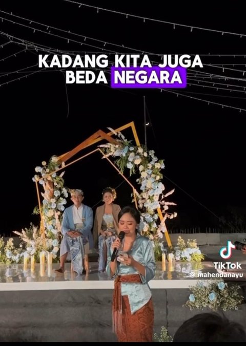 14 Tahun Bersahabat, Momen Wanita Beri Wedding Speech di Nikahan Sahabatnya Ini Bikin Haru