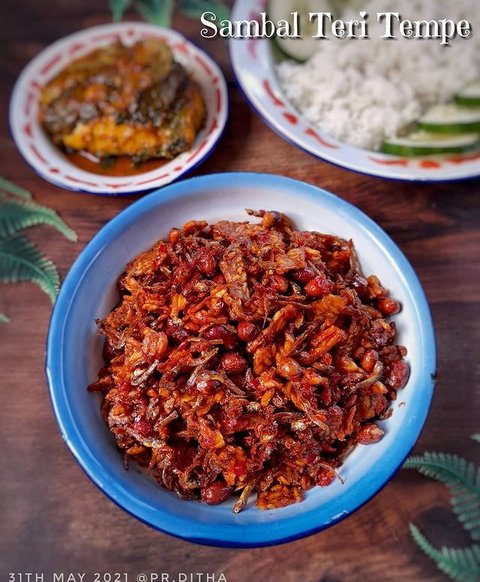 Sambal Teri Tempe
