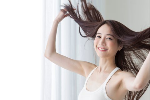 Ilustrasi perawatan rambut.