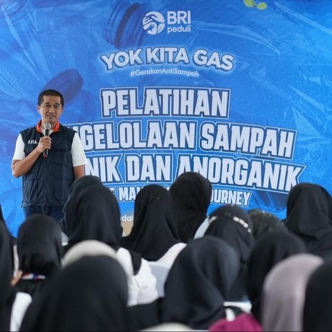 Peringati World Clean Up Day, BRI Hadirkan Pelatihan Pengelolaan Sampah di Mandalika