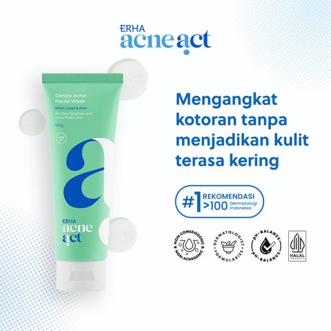 ERHA Acneact Facial Cleanser