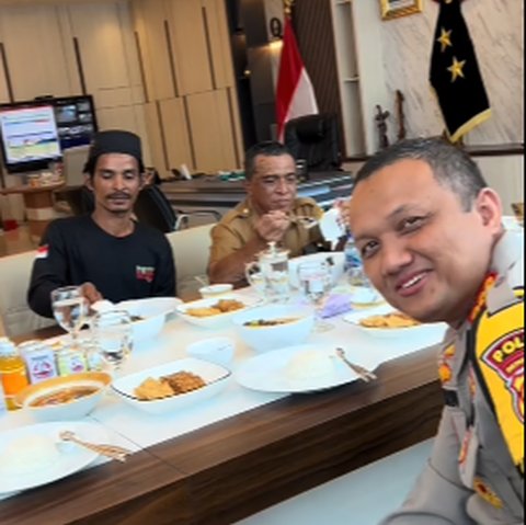 Masyarakat Sipil dan Kades Gugup diajak Makan Satu Meja di Ruangan Kapolda Bengkulu