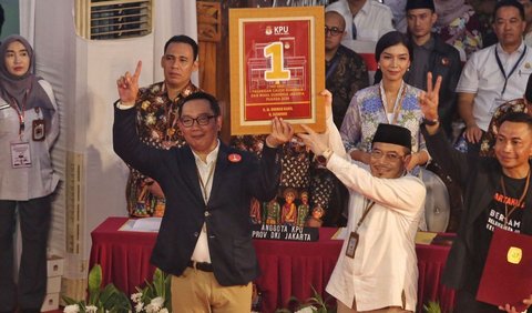 1. Ridwan Kamil - Suswono (Nomor Urut 1)