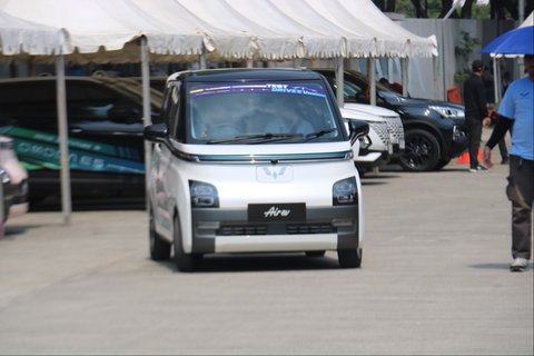 Mobil listrik Wuling Air.