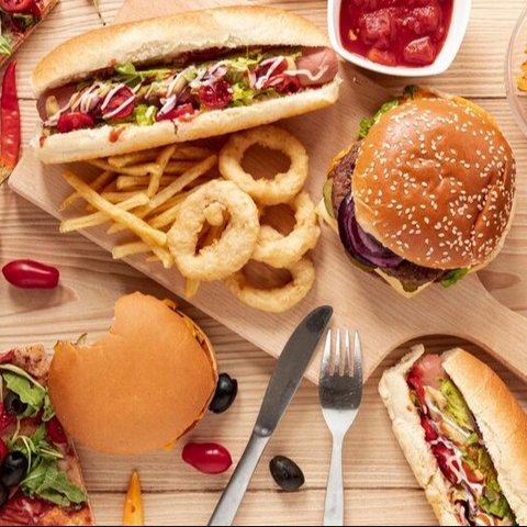 Ilustrasi Makanan Ultra Proses