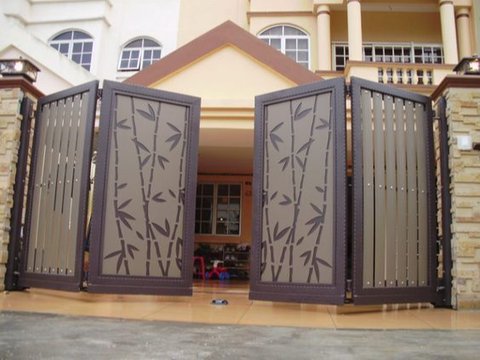 Pagar Lipat Minimalis Besi