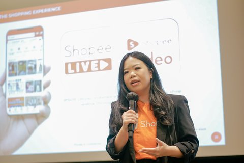 Monica Vionna, Senior Director of Marketing Growth, Shopee Indonesia.
