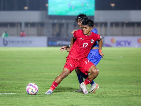 FOTO: Menyala! Timnas Indonesia Libas Maladewa 4-0 di Kualifikasi Piala Asia U-20 2025