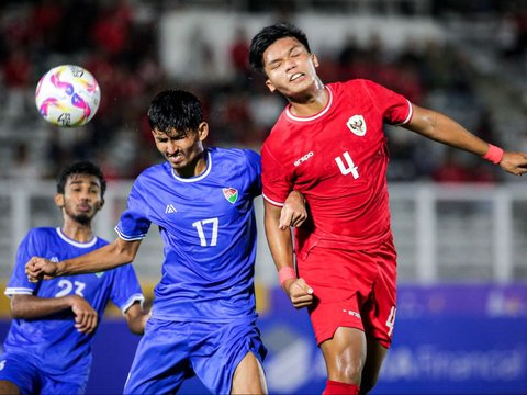 FOTO: Menyala! Timnas Indonesia Libas Maladewa 4-0 di Kualifikasi Piala Asia U-20 2025