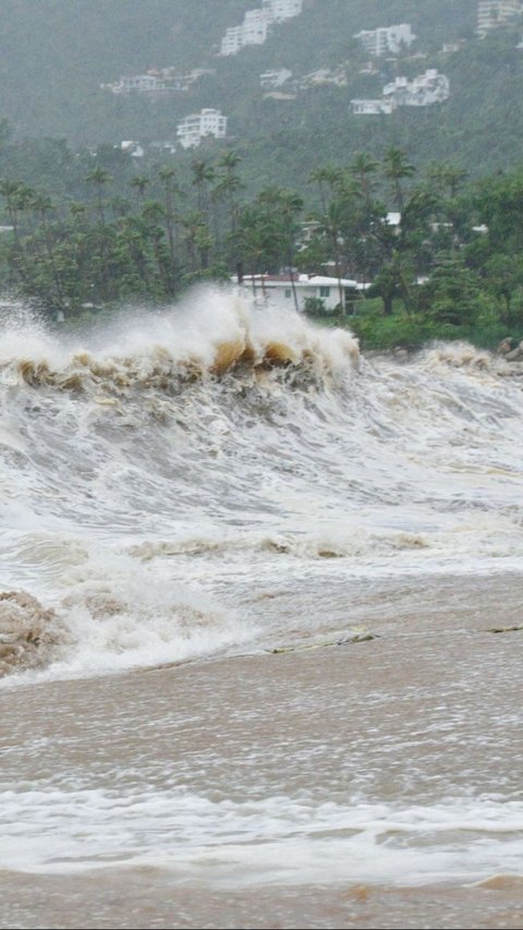 Dampak dari badai ini terbilang parah. Foto: Reuters