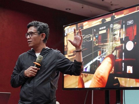 FOTO: Antusiasme Pelajar Dapatkan Cerita Pengalaman Jurnalistik dari KJI