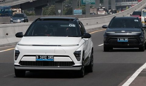 FOTO: Menjajal Hyundai Kona Electric untuk 'Road Trip' Jakarta-Semarang, Tempuh 420 Km dalam Sekali Charge<br>