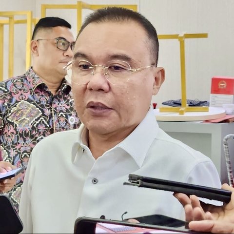 Ketua Harian Partai Gerindra, Sufmi Dasco Ahmad di Kompleks Parlemen Senayan, Jakarta. (Foto: Liputan6.com/Delvira Hutabarat).