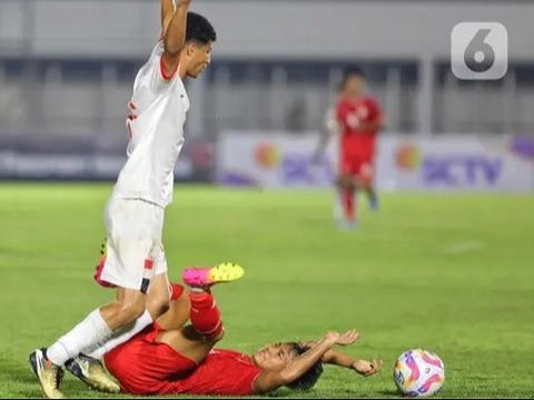 FOTO: Sujud Syukur Pemain Timnas Indonesia Lolos ke Piala Asia U-20 2025 usai Tahan Imbang Yaman