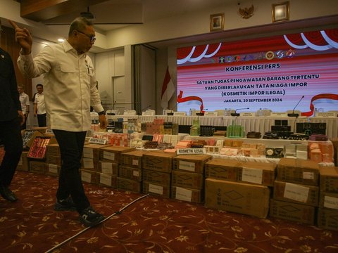 FOTO: BPOM Sita Kosmetik Impor Ilegal Senilai Rp11,4 Miliar, Ini Daftar Produknya