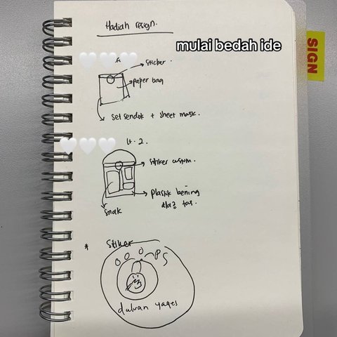 Wanita Ini Abadikan Momen Pamit dari Kantor dengan Cara Unik, Buat Bingkisan Rapi Lengkap dengan Stiker Wajahnya