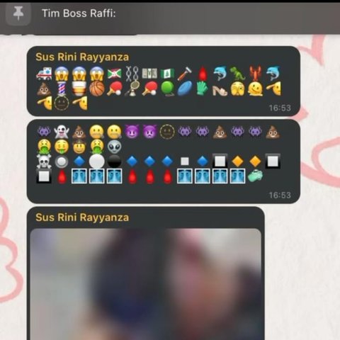 Potret Rayyanza Ternyata Suka Ikut Nimbrung di Grup WA Karyawan, Gemas Kirim Emoji Banyak Banget