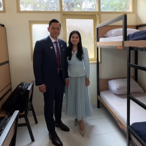 AHY dan Annisa Pohan ke SMA Taruna Nusantara