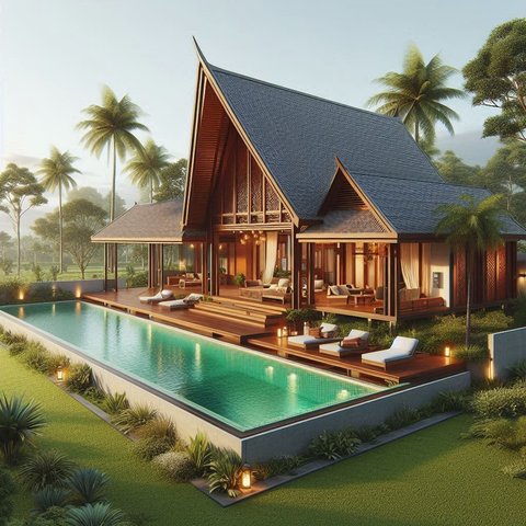 11 Inspirasi Rumah Joglo Modern, Meski Terlihat Jadul, Tetap Elegan dan Futuristik