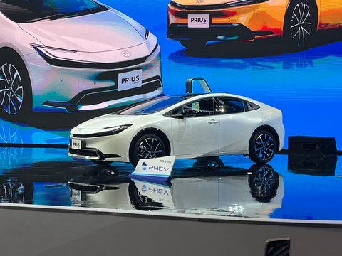 Toyota Prius Plug-in Hybrid Electric Vehicle.